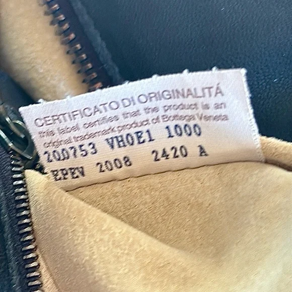 BOTTEGA VENETA Padded Black Intrecciato-Trimmed Leather Satchel. RT $ 3998. - Picture 12 of 16